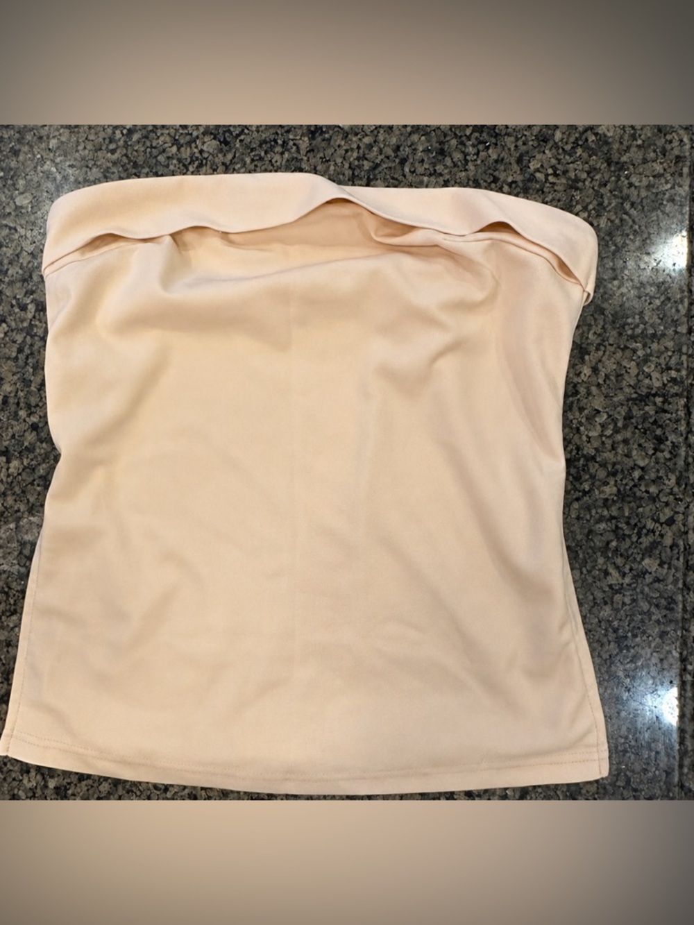 NWOT SHEIN Tan Tube Top